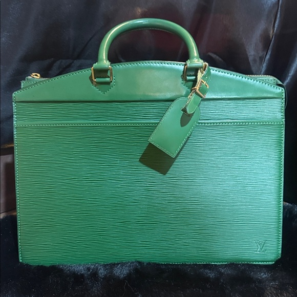 Authentic Green Epi Riviera Bag - Picture 2 of 2
